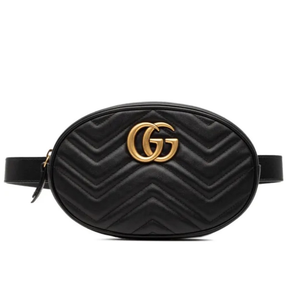 Gucci GG Marmont Belt Bag – Black